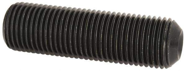 Value Collection - 1/2-20 UNF, 1-3/4" OAL, Cup Point Set Screw - Grade ASTM F912 Alloy Steel, 1/4" Key - Apex Tool & Supply