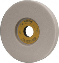 Norton - 7" Diam x 1-1/4" Hole x 1" Thick, K Hardness, 46 Grit Surface Grinding Wheel - Aluminum Oxide, Type 5, Coarse Grade, 3,600 Max RPM, Vitrified Bond, One-Side Recess - Apex Tool & Supply