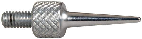 Mitutoyo - M2.5x0.45, 5mm Ball Diam, Carbide Needle Contact Point - 15mm Contact Point Length, Use with AGD 1,2,3,4 - Apex Tool & Supply