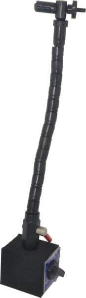 Fowler - 85 Lb; 180 Lb Magnetic Force, Fine Adjustment Indicator Positioner & Holder with Base - Flexible Arm, 2-1/2" Base Height - Apex Tool & Supply