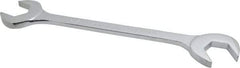 Proto - 1-5/16" Standard Open End Wrench - 13-1/8" OAL, Double End, Chrome Finish, 15° & 60° Head Angle - Apex Tool & Supply