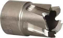 Hougen - 1/2" Diam x 1/4" Deep High Speed Steel Annular Cutter - Apex Tool & Supply