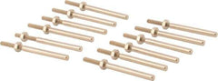Grobet - 1/8" Shank Abrasive Point Mandrel - 25,000 Max RPM, 1/16" Hole Compatibility, for Rubberized Points - Apex Tool & Supply