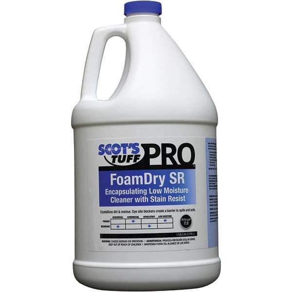Scot's Tuff - 1 Gal Bottle Carpet Shampoo - Floral Scent, Use on Carpet Cleaning - Apex Tool & Supply