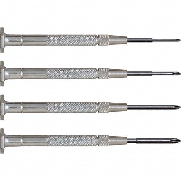 Moody Tools - Precision & Specialty Screwdrivers Type: JIS Overall Length Range: 3" - 6.9" - Apex Tool & Supply