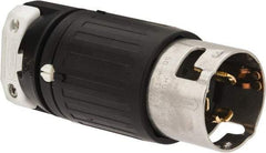 Hubbell Wiring Device-Kellems - 250 VAC, 50 Amp, NonNEMA Configuration, Industrial Grade, Self Grounding Plug - 3 Phase, 3 Poles, IP20, 0.83 to 1-1/4 Inch Cord Diameter - Apex Tool & Supply