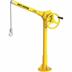 Sky Hook - 500 Lb Steel Lifting Hook Crane - Apex Tool & Supply