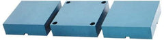 Kurt - 6" Jaw Width, 1.728" Jaw Height, Standard, Vise Jaw Set - Aluminum, 3 Jaws, Soft Jaws, 6 HD & HDL Vise Compatibility - Apex Tool & Supply