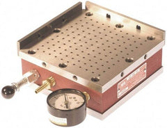 Suburban Tool - 6" Long x 6" Wide x 6" High, Compound, Series S1, Fine Pole, Sine Plate & Magnetic Chuck Combo - Angle Plate, Bolts, Handle, Locking Straps, Magnetic Chuck, Rails, Screws, Storage Case, T-Handle Hex Wrench, V-Block, Vise & Washer - Apex Tool & Supply