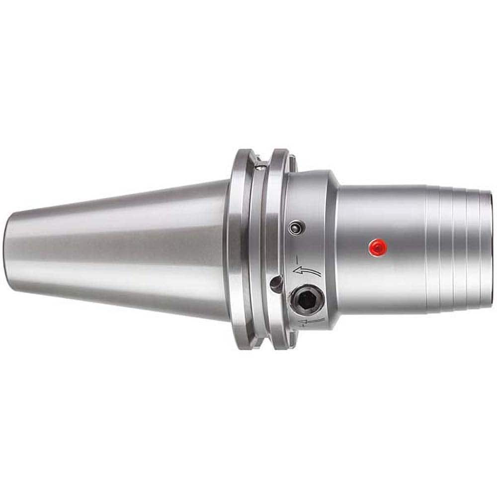 Mapal - CAT40 Taper Shank 6.35mm Hole Diam Hydraulic Tool Holder/Chuck - Apex Tool & Supply