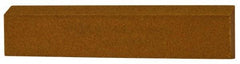 Norton - 4-1/2" Long x 1" Wide x 5/16" Thick, Aluminum Oxide Sharpening Stone - Rectangle, Medium Grade - Apex Tool & Supply