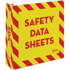 AVERY - Ring Binders Binder Type: 3 Hole Binder Capacity: 670 Sheets - Apex Tool & Supply