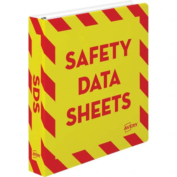 AVERY - Ring Binders Binder Type: 3 Hole Binder Capacity: 400 Sheets - Apex Tool & Supply