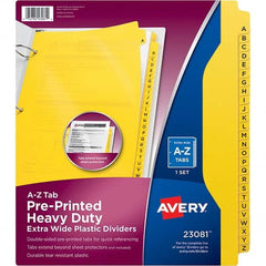 AVERY - Tabs, Indexes & Dividers Indexes & Divider Type: Preprinted Tab Dividers Size: 8 1/2 x 11 - Apex Tool & Supply