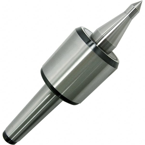 Accupro - Live Centers Shank Type: Morse Taper Taper Size: MT3 - Apex Tool & Supply