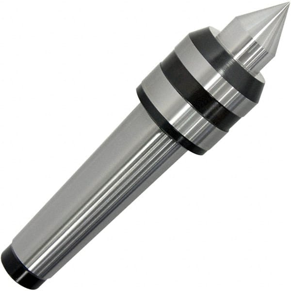 Accupro - Live Centers Shank Type: Morse Taper Taper Size: MT3 - Apex Tool & Supply