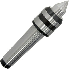 Accupro - Live Centers Shank Type: Morse Taper Taper Size: MT3 - Apex Tool & Supply