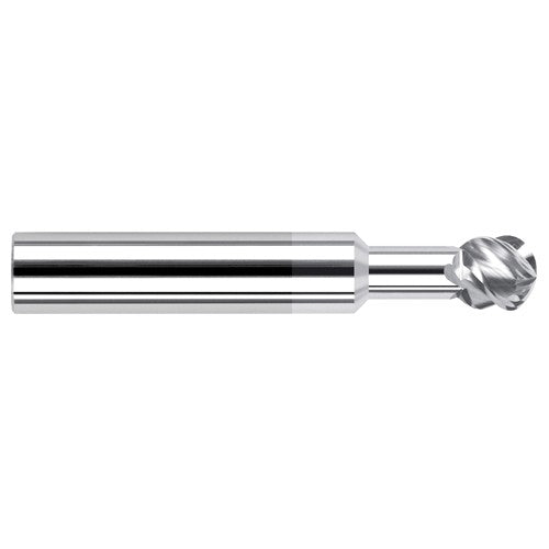 ‎Undercutting End Mills - 0.3125″ (5/16″) Cutter Diameter × 1.5000″ (1-1/2″) Neck Length × 270° Carbide Undercutting End Mill, 4 Flutes, TiB2 Coated - Exact Industrial Supply