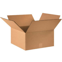 Made in USA - Pack of (15), 16" Wide x 16" Long x 6" High Heavy Duty Corrugated Boxes - Apex Tool & Supply