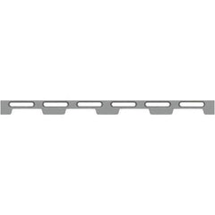 Phillips Precision - Laser Etching Fixture Rails & End Caps Type: Docking Rail Length (mm): 720.00 - Apex Tool & Supply