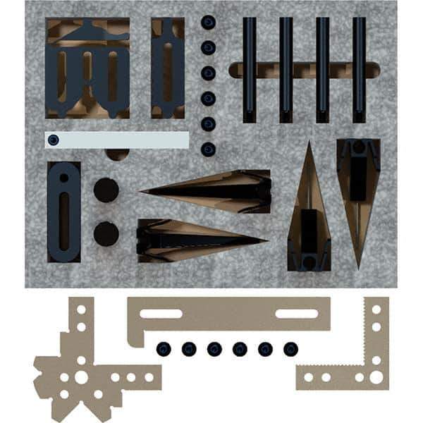 Phillips Precision - CMM Clamps Stud Thread Size: M6 Stud Length (Decimal Inch): 12 - Apex Tool & Supply