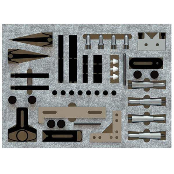 Phillips Precision - CMM Clamps Stud Thread Size: M6 Stud Length (Decimal Inch): 20 - Apex Tool & Supply