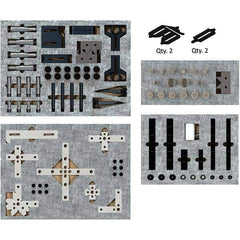 Phillips Precision - CMM Clamps Stud Thread Size: M6 Stud Length (Decimal Inch): 20 - Apex Tool & Supply
