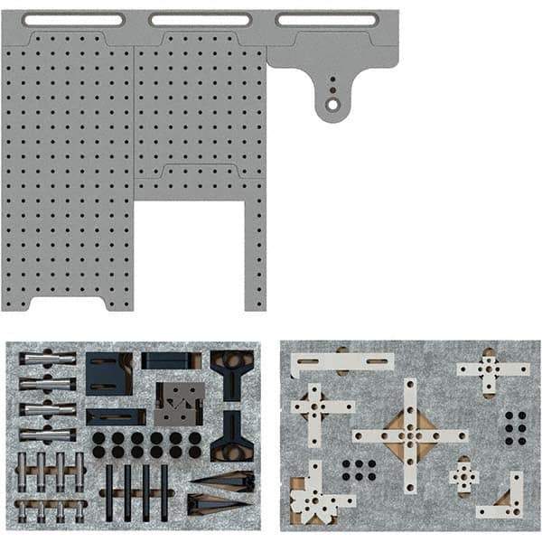 Phillips Precision - CMM Fixtures Type: Fixture Kits & Sets Plate Design: Magnetic - Apex Tool & Supply