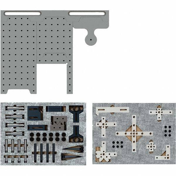 Phillips Precision - CMM Fixtures Type: Fixture Kits & Sets Plate Design: Magnetic - Apex Tool & Supply