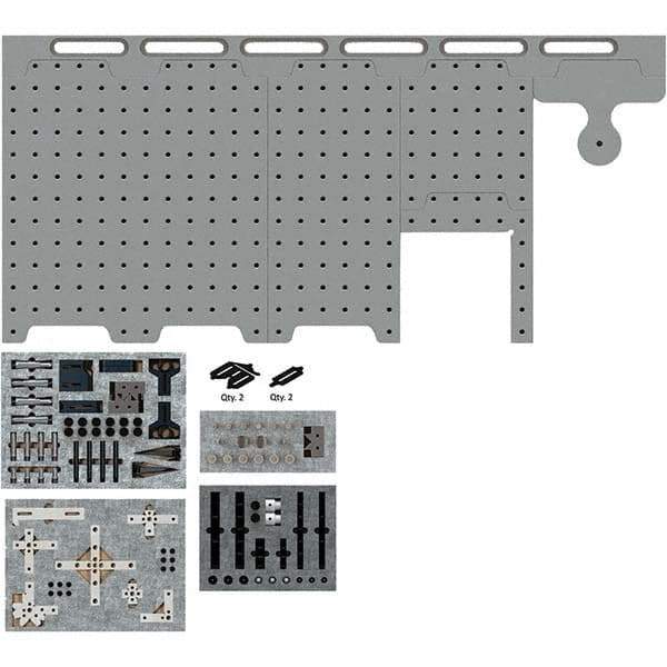 Phillips Precision - CMM Fixtures Type: Fixture Kits & Sets Plate Design: Magnetic - Apex Tool & Supply