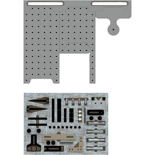 Phillips Precision - CMM Fixtures Type: Fixture Kits & Sets Plate Design: Magnetic - Apex Tool & Supply