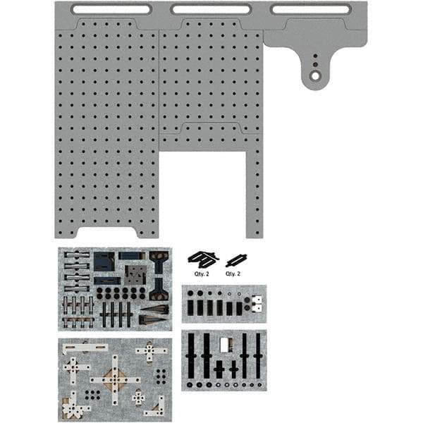 Phillips Precision - CMM Fixtures Type: Fixture Kits & Sets Plate Design: Magnetic - Apex Tool & Supply