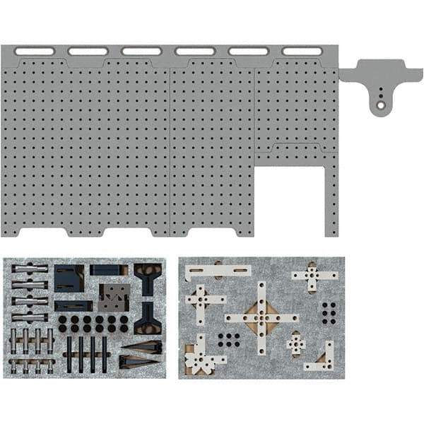 Phillips Precision - CMM Fixtures Type: Fixture Kits & Sets Plate Design: Magnetic - Apex Tool & Supply