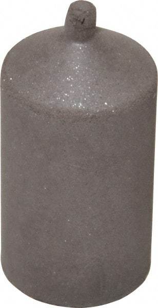 Cratex - 1" Max Diam x 1-3/4" Long, Cone, Rubberized Point - Medium Grade, Silicon Carbide, 1/4" Arbor Hole, Unmounted - Apex Tool & Supply