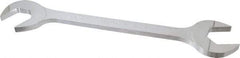 Proto - 1-3/4" Standard Open End Wrench - 17" OAL, Double End, Chrome Finish, 15° & 60° Head Angle - Apex Tool & Supply