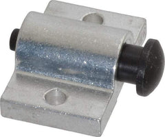 Vlier - 1-1/2" Base Width, 3/16" Stroke Len, 9/16" Stop Head OD, 1-1/8" Btw Mt Hole Ctrs, 7/8" Btw Mt Hole & Edge, Round Spring Locating Stop - 1" Body Len x 1-1/2" Body Width, 5/16" Base Thickness, 2 Lb Init, 14 Lb Mid, 25.9 Lb Final End Force - Apex Tool & Supply