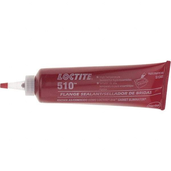 Loctite - 250 mL Tube Dimethacrylate Ester Caulk/Sealant - 510 250ML HIGH TEMP L LOCTITE GSKTELMNATOR - Apex Tool & Supply