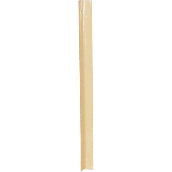 Vestil - 48" Long, Plastic Corner Protectors - Beige - Apex Tool & Supply