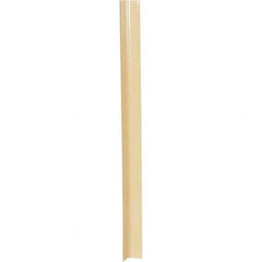 Vestil - 48" Long, Plastic Corner Protectors - Beige - Apex Tool & Supply