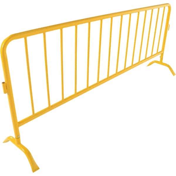 Vestil - Railing Barriers Type: Barricades Length (Inch): 98-5/8 - Apex Tool & Supply