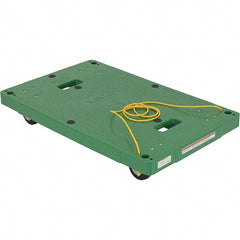 Vestil - 500 Lb Capacity Plastic Dolly - 33" Long x 21" Wide - Apex Tool & Supply