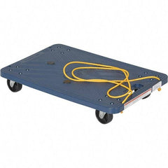 Vestil - 220 Lb Capacity Plastic Dolly - 24" Long x 16" Wide - Apex Tool & Supply