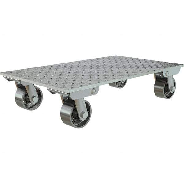 Vestil - 2,800 Lb Capacity Aluminum Dolly - 27" Long x 16" Wide - Apex Tool & Supply