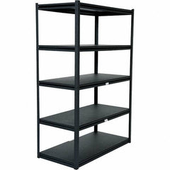Vestil - 5 Shelf Steel Shelving - 2,000 Lb Capacity, 24" Wide x 72" High x 48" Deep - Apex Tool & Supply