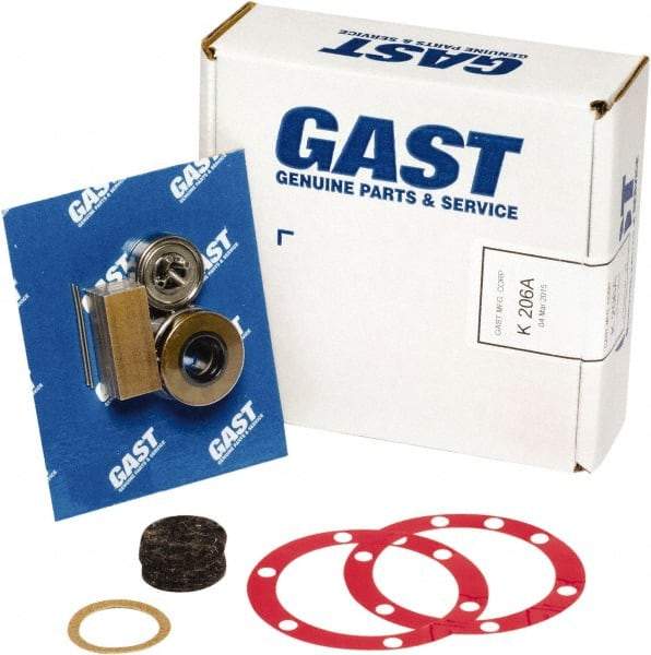 Gast - Air Actuated Motor Accessories Type: Repair Kit For Use With: 4AM-NRV-130 & 4AM-ARV-119 - Apex Tool & Supply