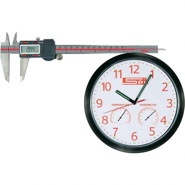 SPI - 0 to 8" Range, 0.0005" Resolution, IP54 Electronic Caliper - Apex Tool & Supply