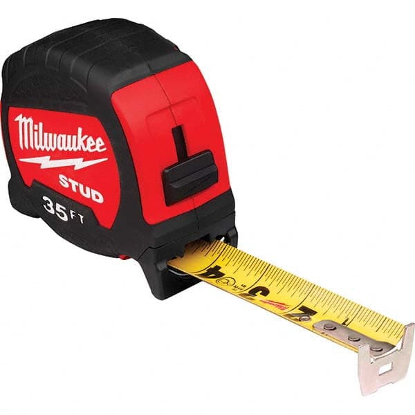Milwaukee Tool - 35' x 1-5/16" Yellow/Black Blade Tape Measure - Apex Tool & Supply