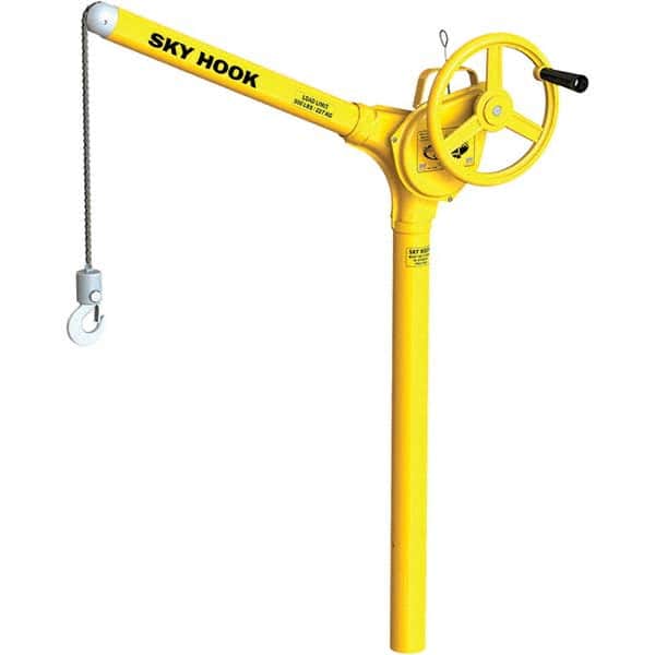 Sky Hook - 500 Lb Steel Lifting Hook Crane - Apex Tool & Supply