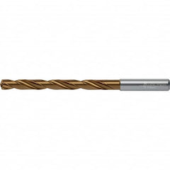 Walter-Titex - 15.5mm 140° Spiral Flute Solid Carbide Taper Length Drill Bit - Apex Tool & Supply