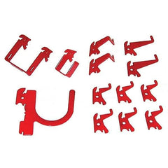 Wall Control - Pegboard Hook Sets For Use With: Any Wall Control Broad & Industrial Pegboard Contents: (13) Assorted Slotted Pegboard Hooks & Brackets - Apex Tool & Supply